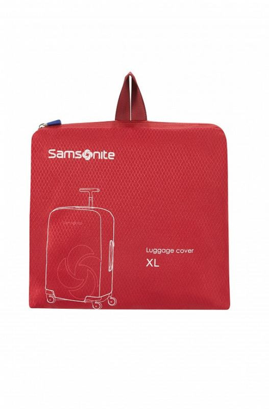 Foldable Luggage Cover L/M Red - SAMSONITE 