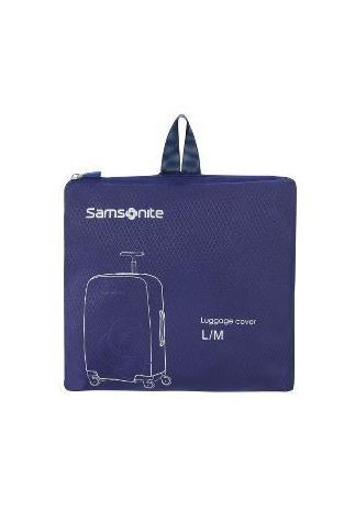 Foldable Luggage Cover L/M Blue - SAMSONITE 