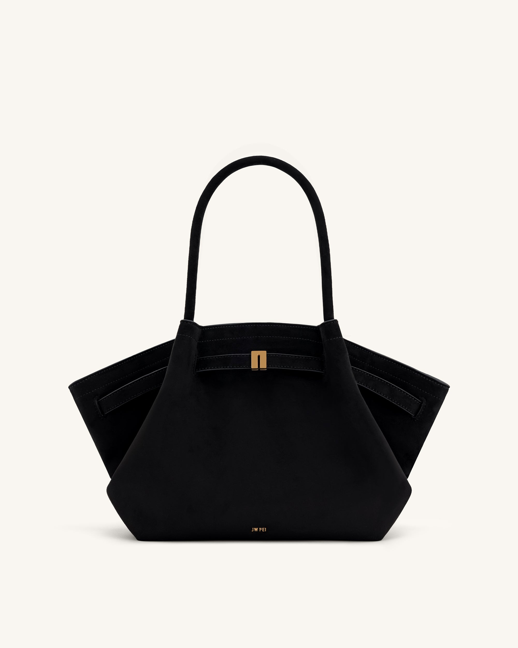 Hana Medium Tote Bag Black - JW PEI