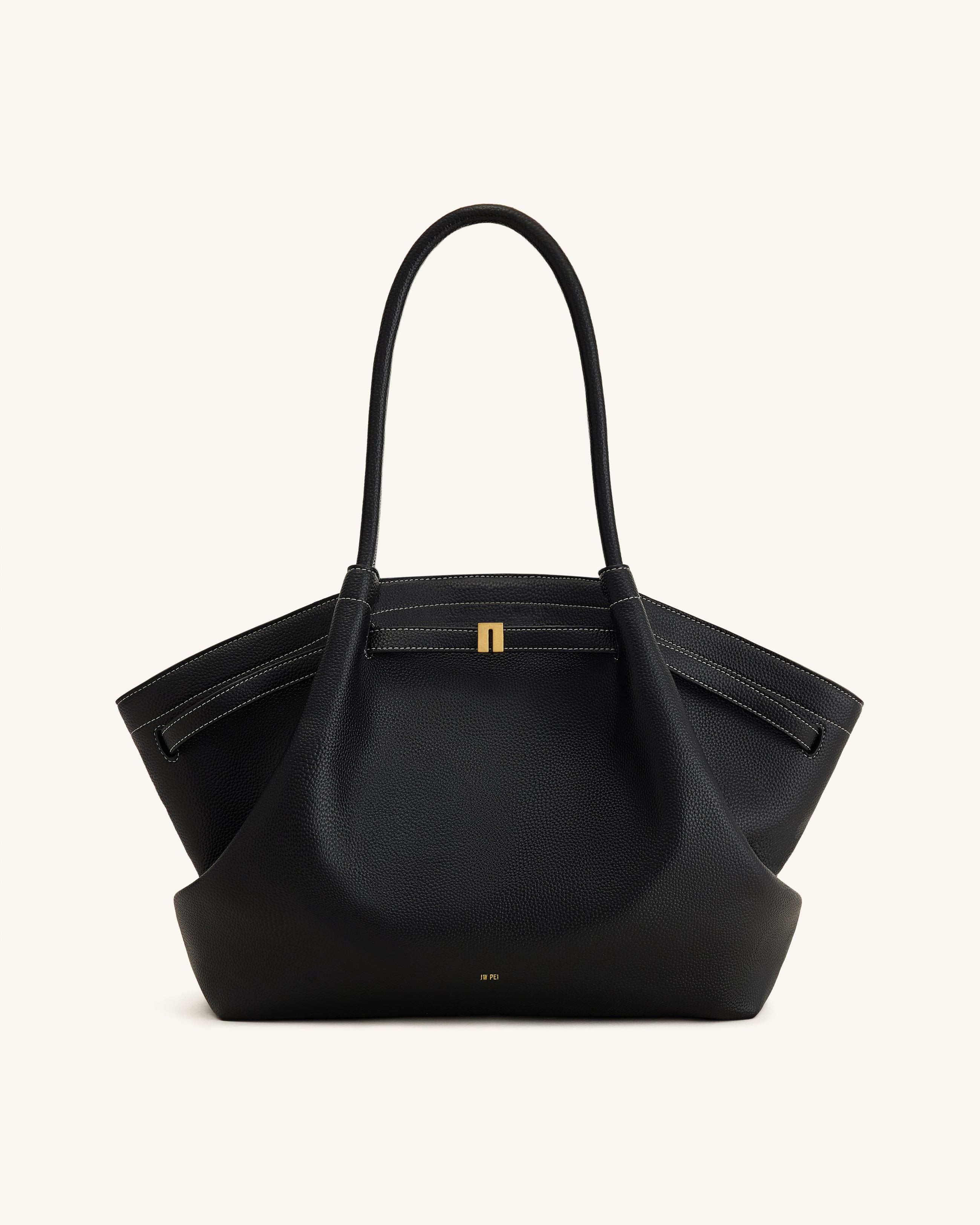 Hana Large Tote Black - JW PEI