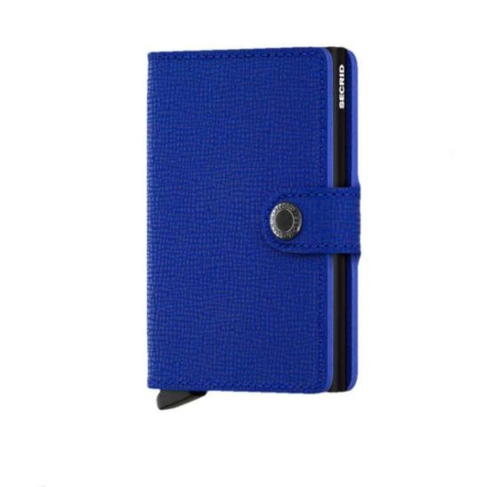 Miniwallet Crisple Blue/Black - Secrid