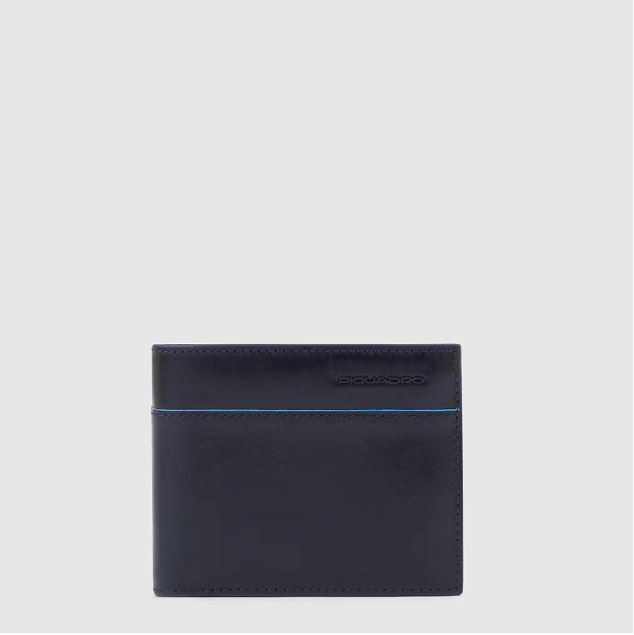 Wallet Blue - PIQUADRO 