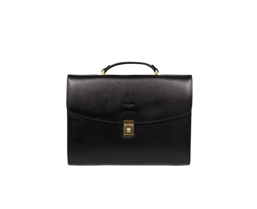 Briefcase Black - HEXAGONA