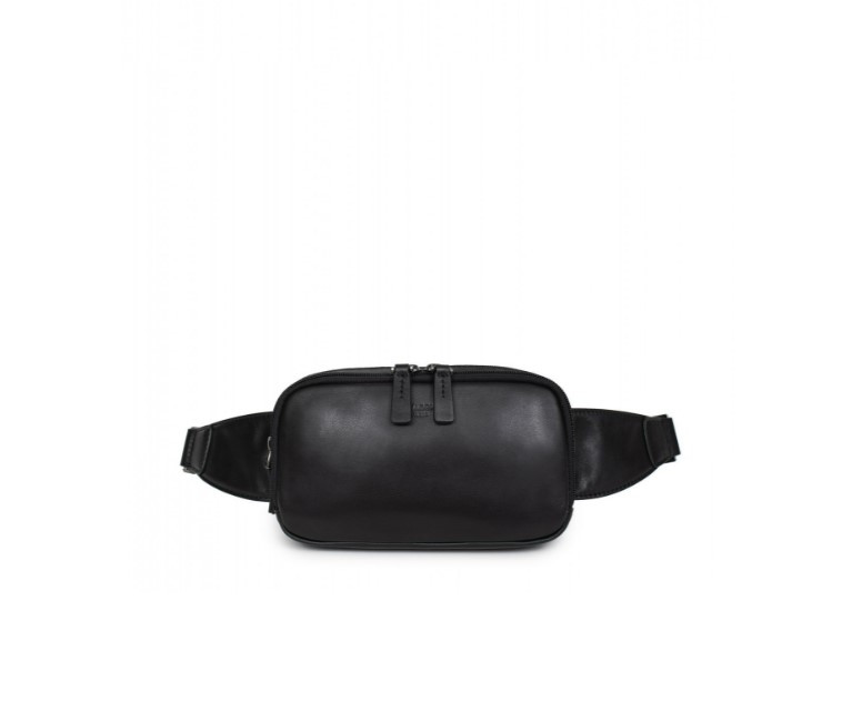 Belt Bag Black - HEXAGONA