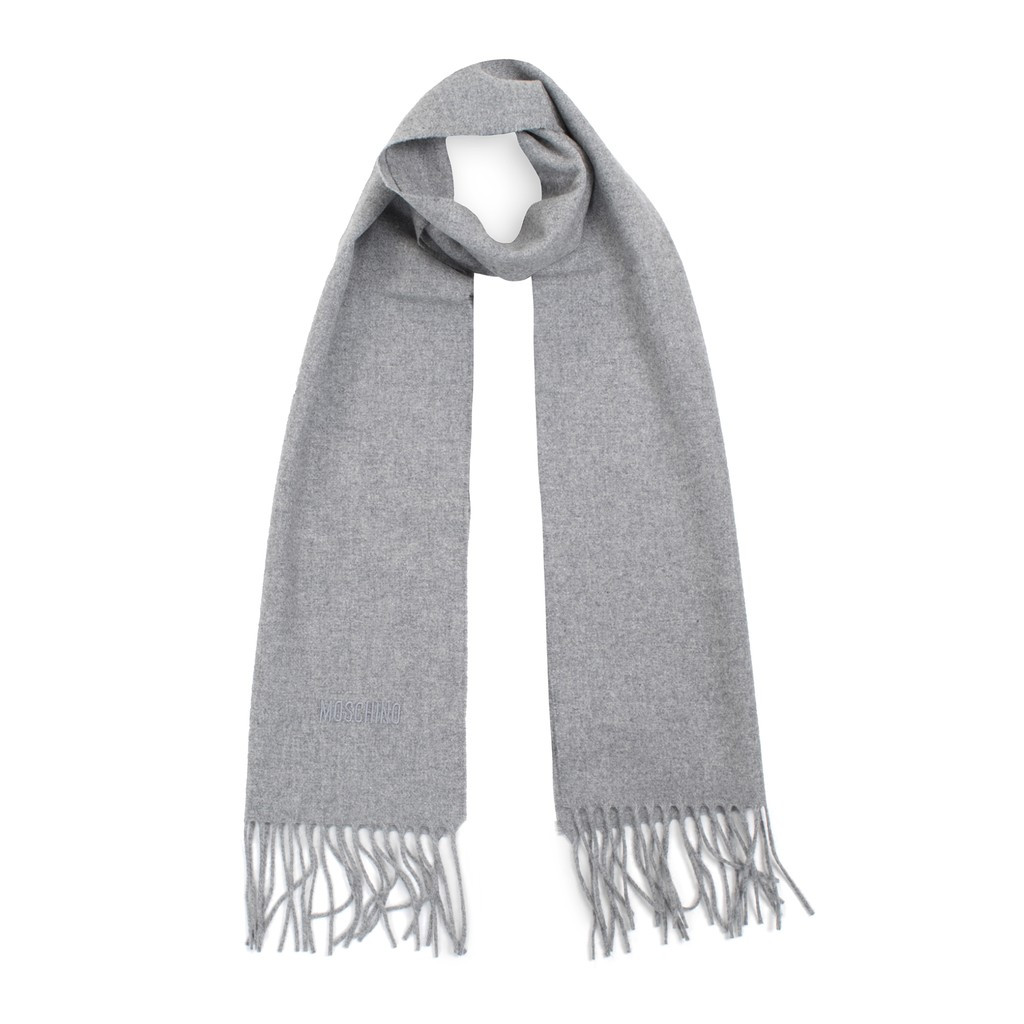 Scarf Light Grey - MOSCHINO