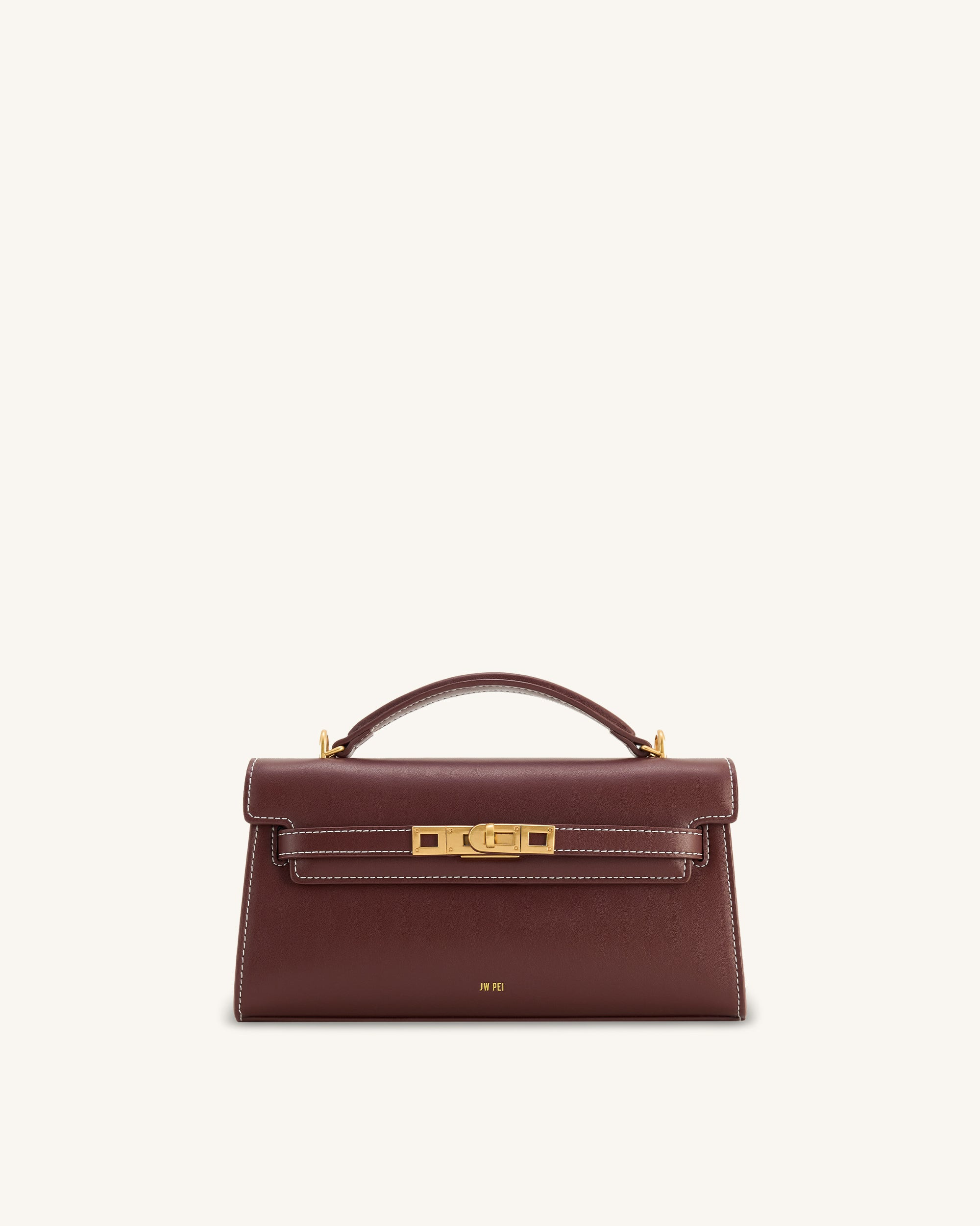 Noor Top Handle Reddish Brown - JW PEI