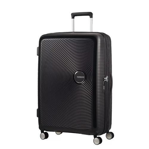 Spinner Expandable 77cm Bass Black - AMERICAN TOURISTER