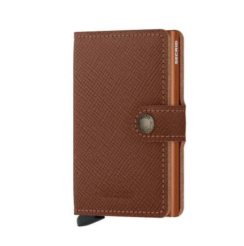 Miniwallet Saffiano Caramel - Secrid