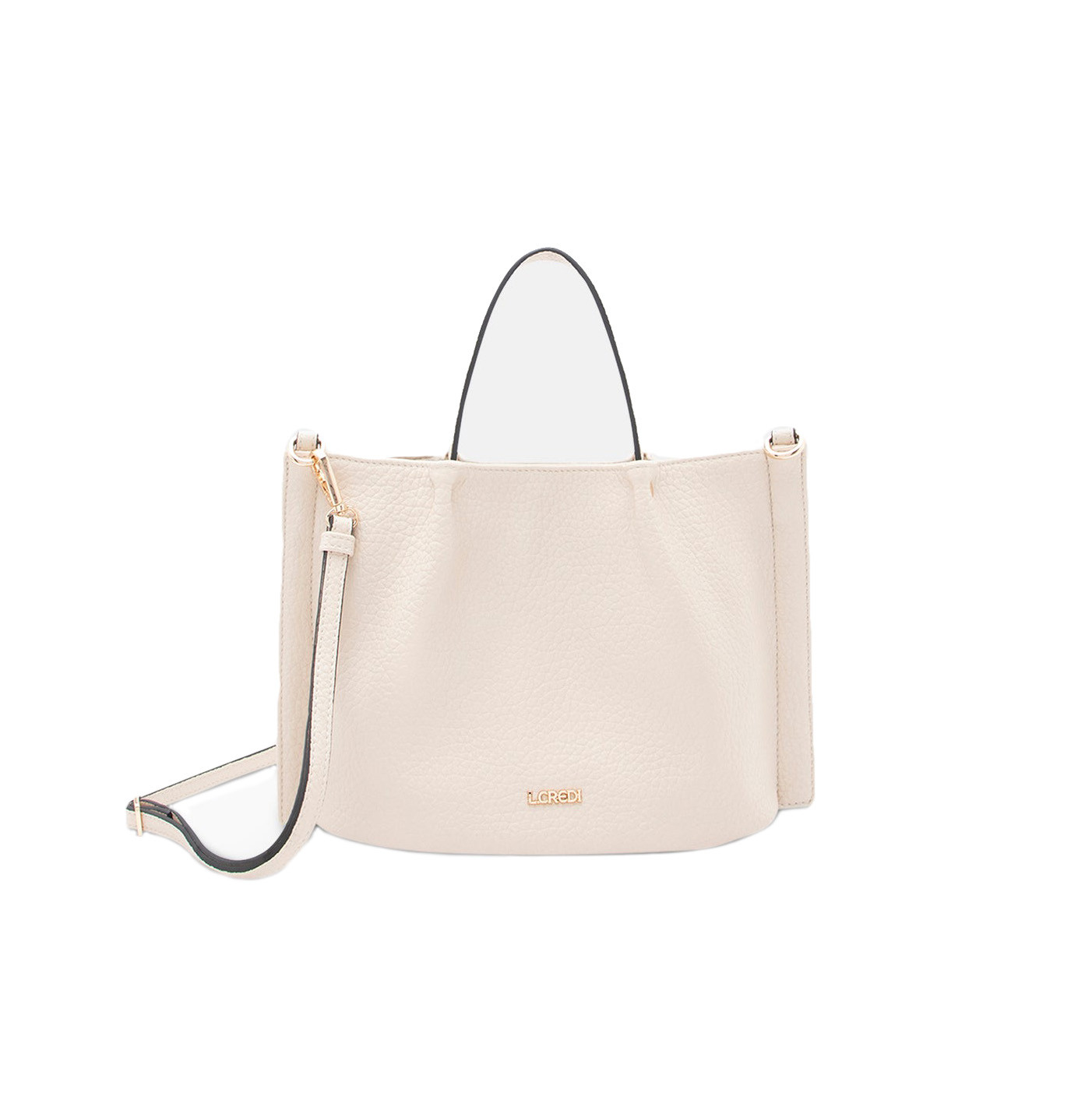 Top Handle White Sand - L.Credi