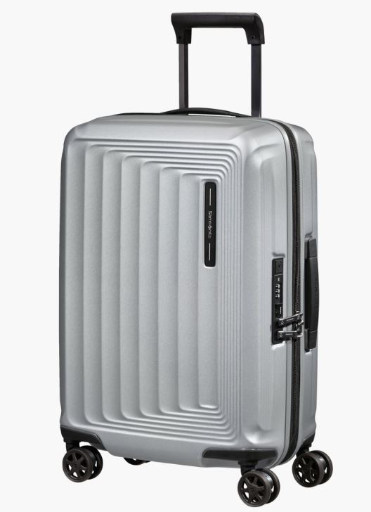 Spinner Expandable 55cm Matt Silver - SAMSONITE