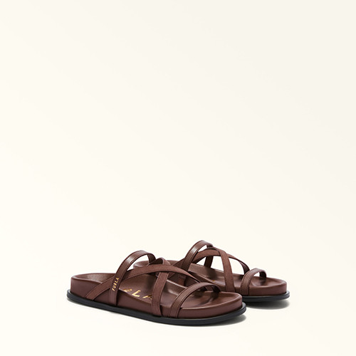 Solea Sandal Cioccolato - FURLA