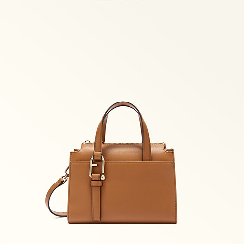 Nuvola Top Handle S Brandy - FURLA