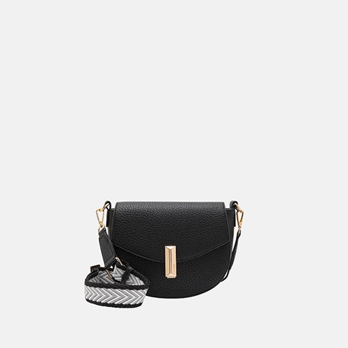 Shoulder Bag Black - L.Credi