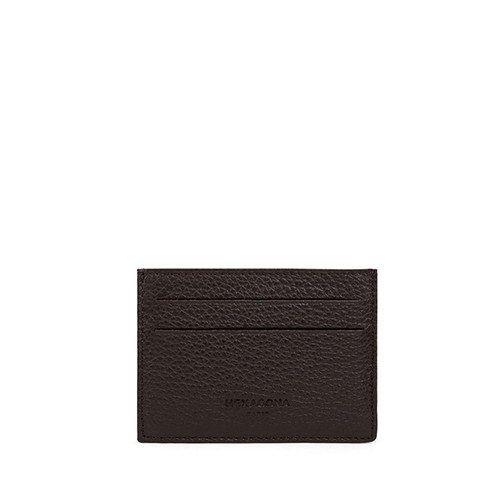 Card Holder Brown - HEXAGONA