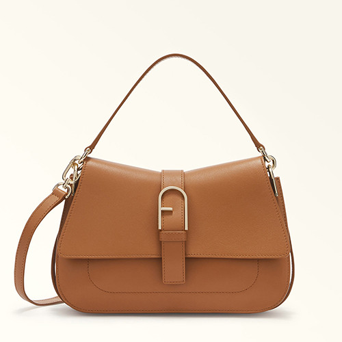 Top Handle M Flow Brandy - FURLA