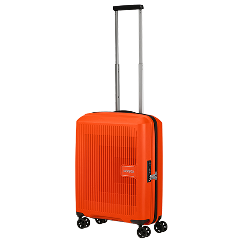 Spinner 55cm Expandable Bright Orange - AMERICAN TOURISTER
