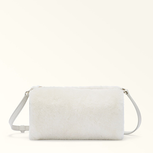 Dalia Mini Shoulder Bag Marshmallow - FURLA