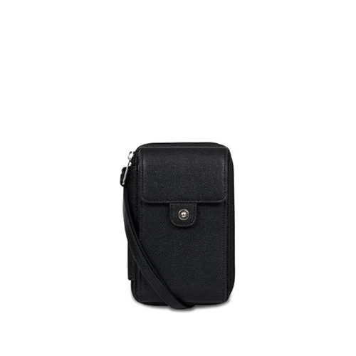 Mini Phone Bag Black - HEXAGONA