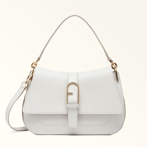 Top Handle M Flow Marshmallow - FURLA