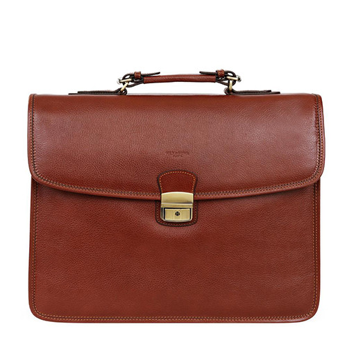 Briefcase Brown - HEXAGONA