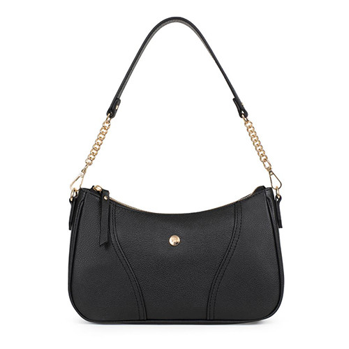 Shoulder Bag Black - HEXAGONA