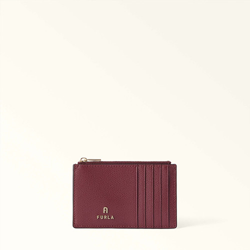 Camelia Card Holder Red Apple - FURLA