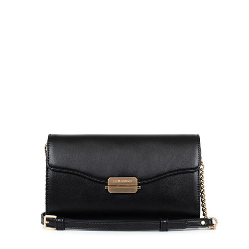 Shoulder Bag Black - HEXAGONA