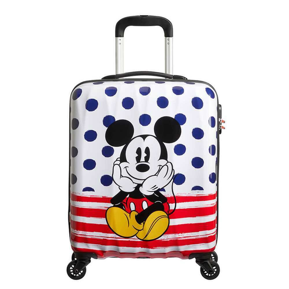 Spinner 55cm Mickey Blue Dots - AMERICAN TOURISTER