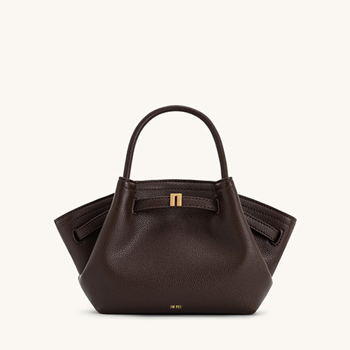 Hana Mini Tote Bag Dark Brown - JW PEI