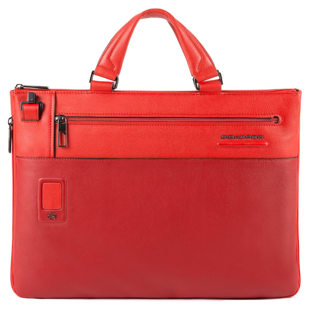 SacVoyage Briefcase Red PIQUADRO