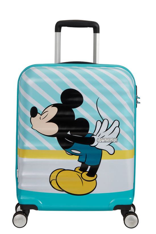 Spinner 55cm MICKEY BLUE KISS - AMERICAN TOURISTER