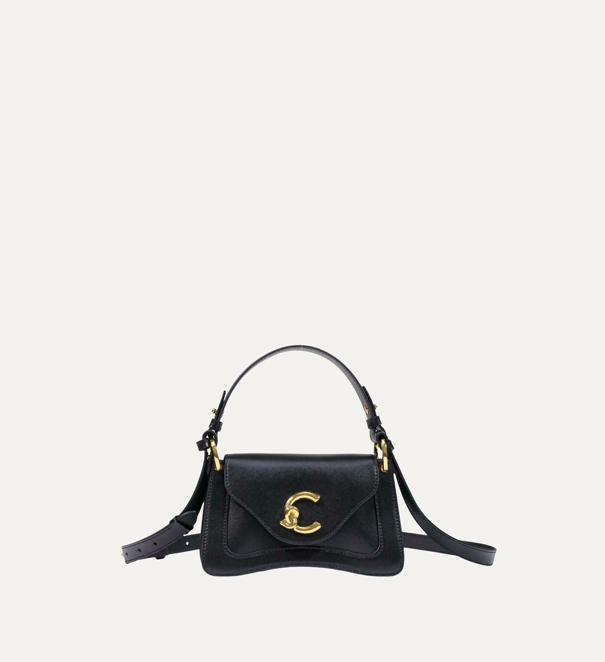 Top Handle C-Me Calf Noir - COCCINELLE