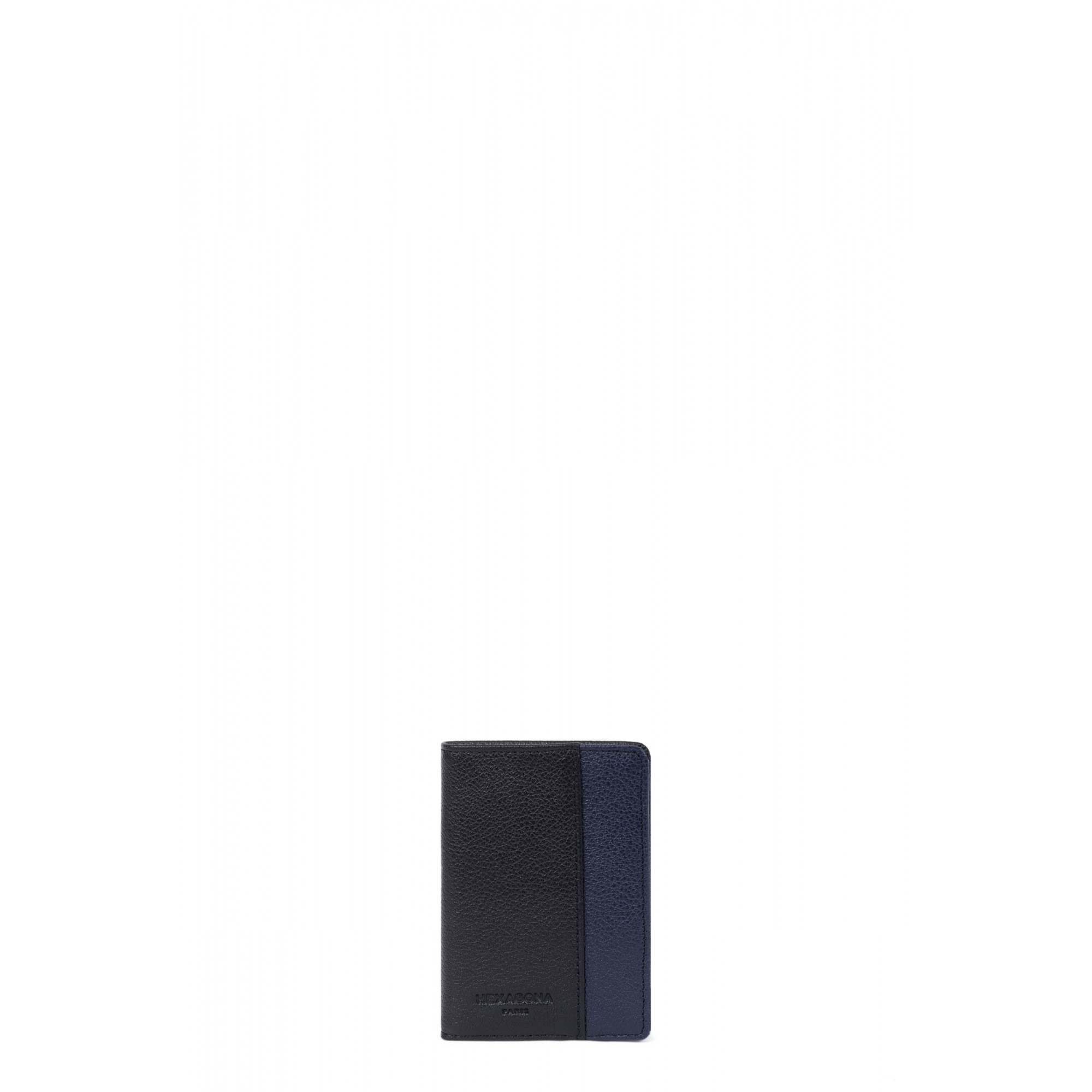 Card Holder Black / Navy - HEXAGONA