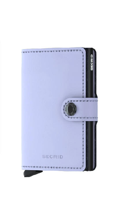 Miniwallet Matte Lilac-Black - Secrid