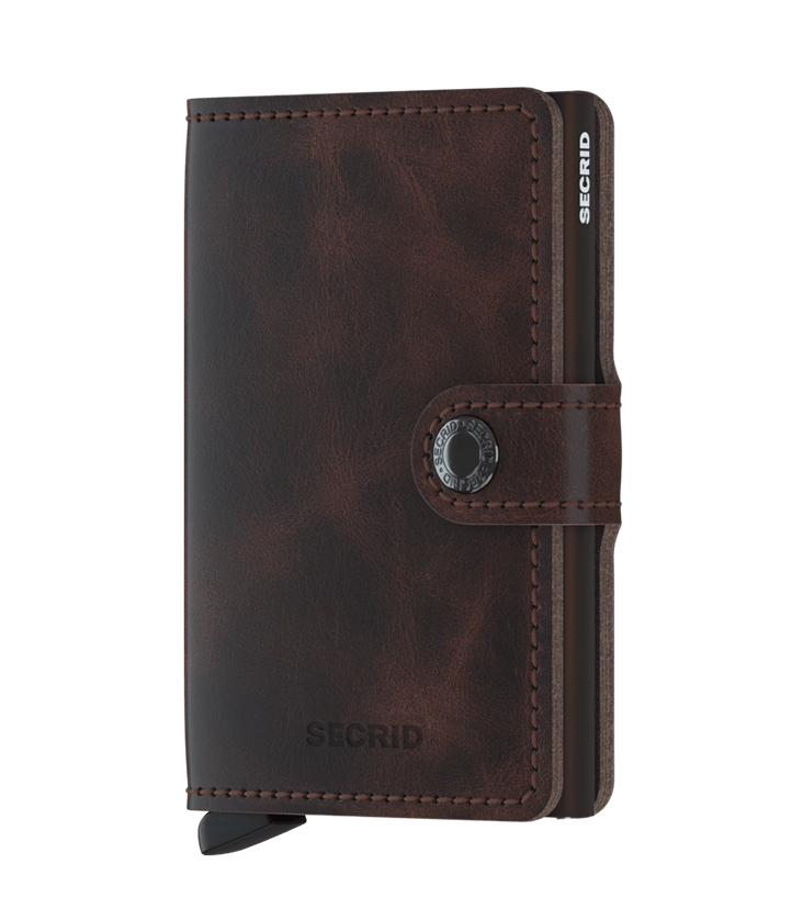 Miniwallet Vintage Chocolate - Secrid
