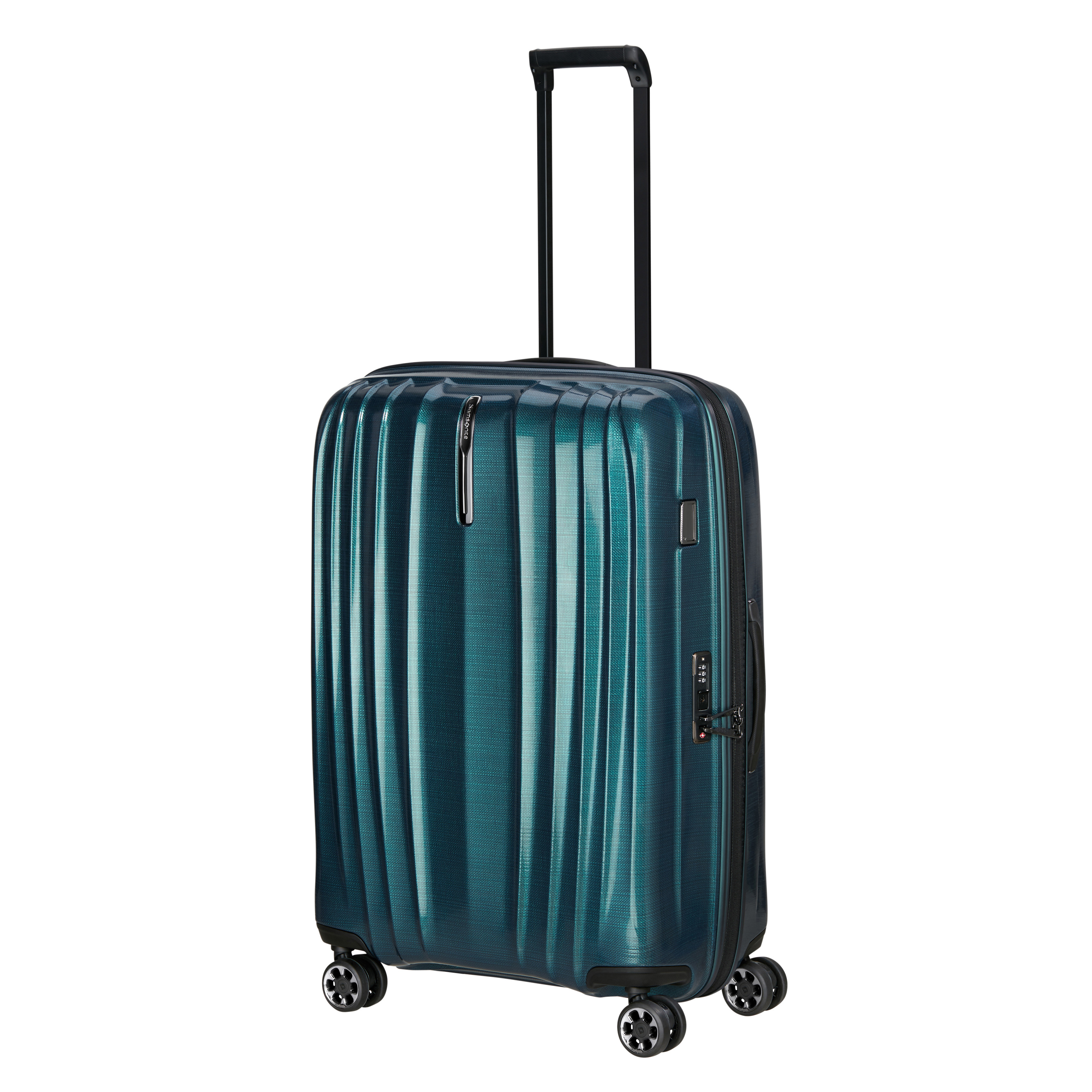 Spinner 82cm Exp. Zip Deep Petrol - SAMSONITE