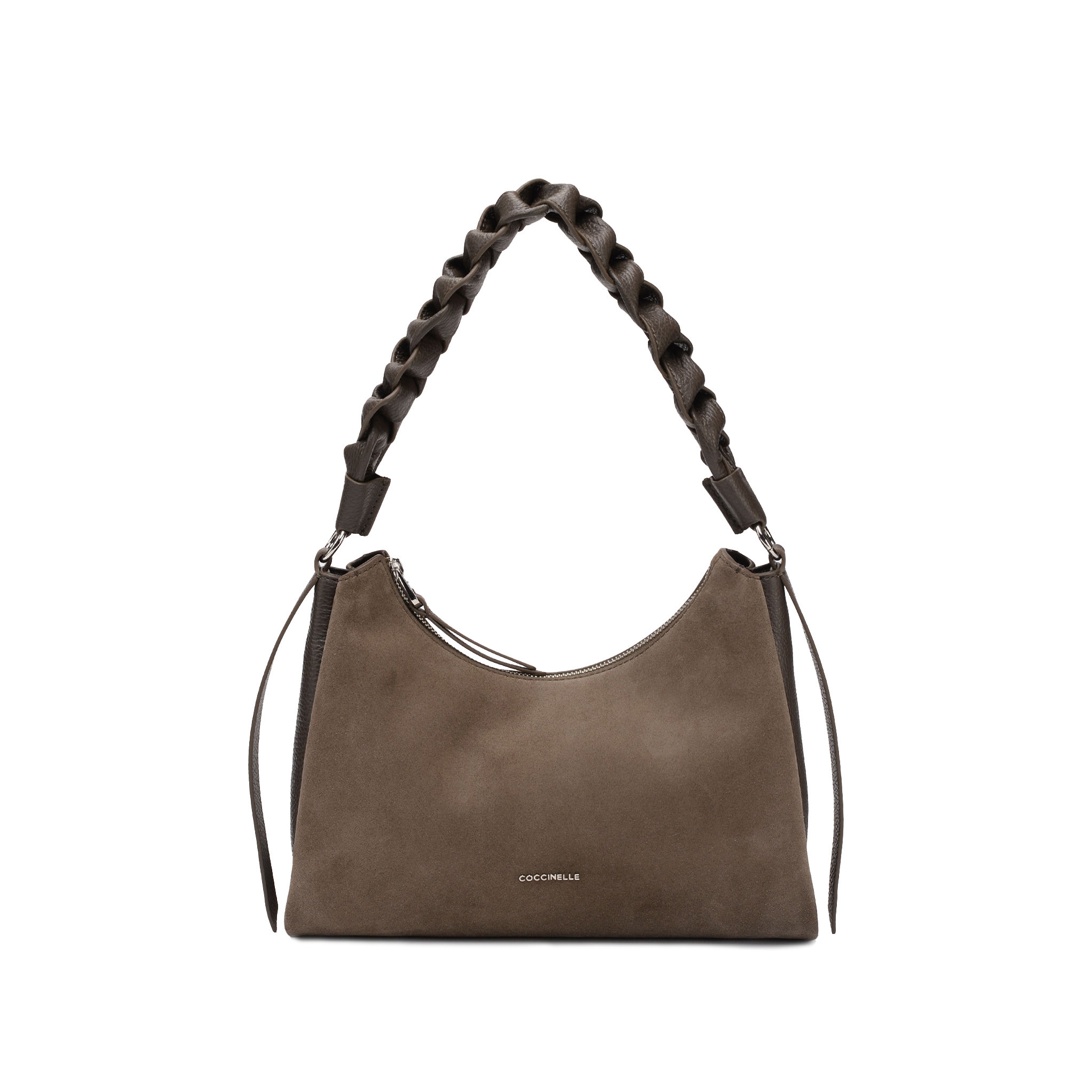 Top Handle Boheme Suede Fango - COCCINELLE