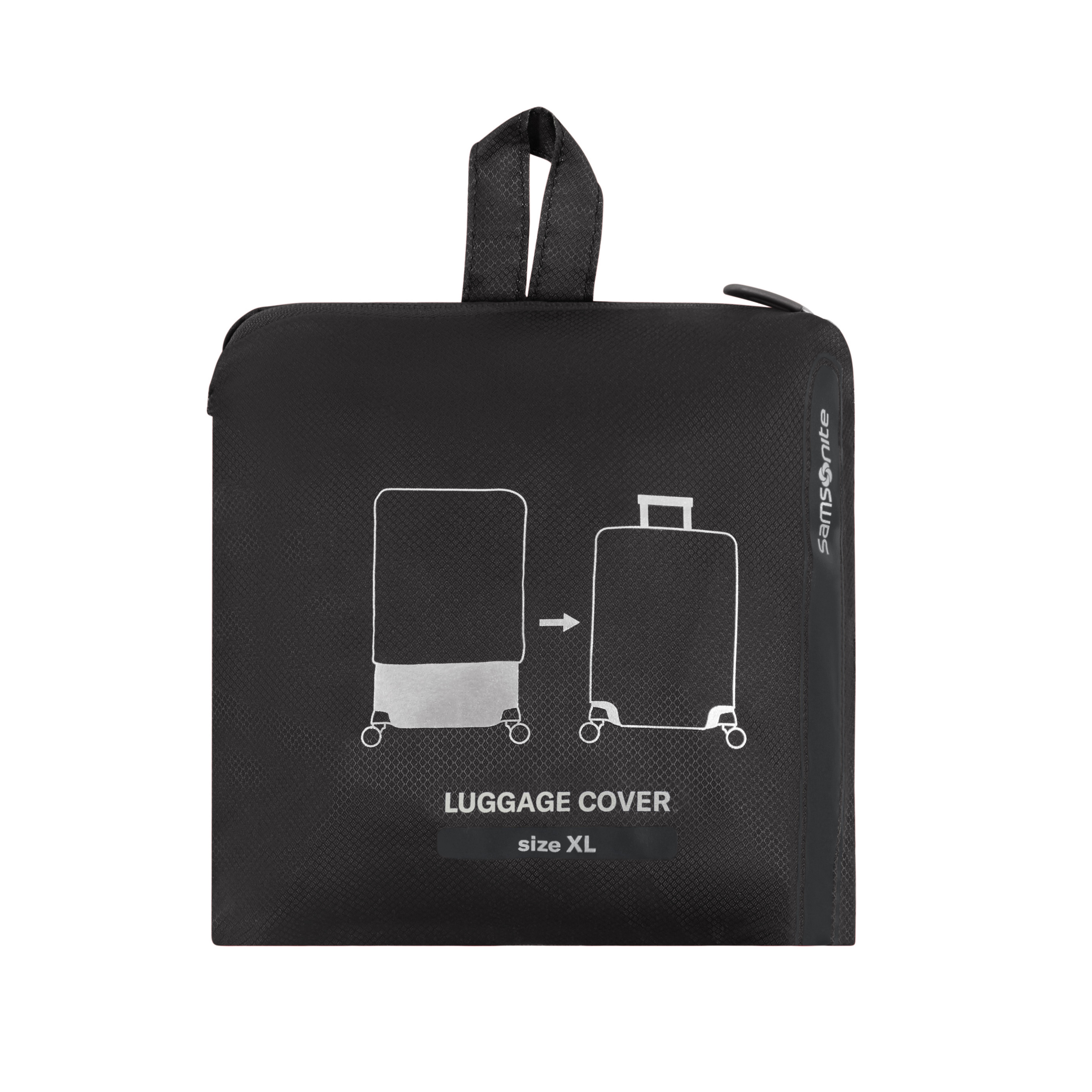 Foldable Luggage Cover XL Black - SAMSONITE 