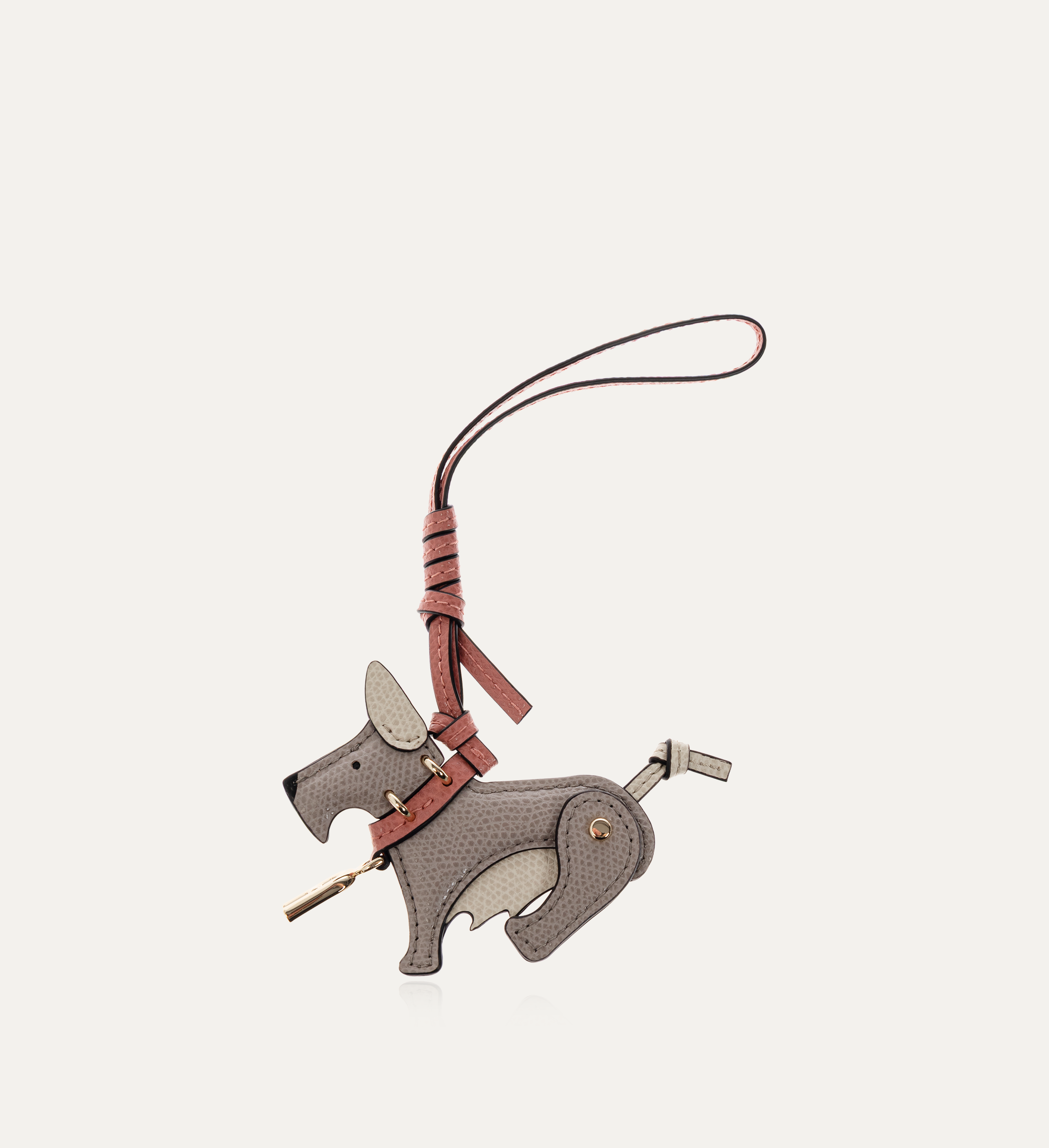 Keyring Dog Toni Cachemire Gray - FURLA