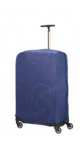 Foldable Luggage Cover M Midnight Blue - SAMSONITE 