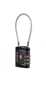 Cablelock 3 Dial TSA Black - SAMSONITE 