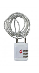 Long Cablelock TSA Alu - SAMSONITE 