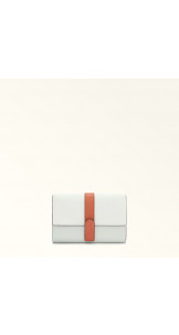 Grazia M Compact Wallet Panna/Rugiada - FURLA
