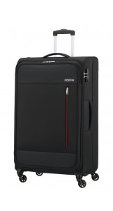 Spinner 80cm Jet Black - AMERICAN TOURISTER