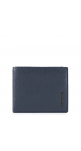 Wallet Blue - PIQUADRO
