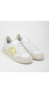 Sneaker White/Lime - STOKTON