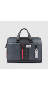 Briefcase Grey/Black - PIQUADRO
