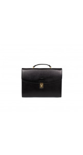 Briefcase Black - HEXAGONA