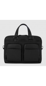 Briefcase 15" Nero - PIQUADRO