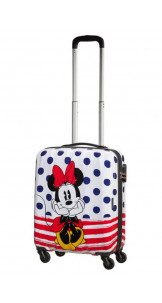 Spinner 55cm Minnie Blue Dots - AMERICAN TOURISTER